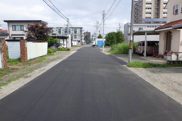舗装道路整備工事第５工区
