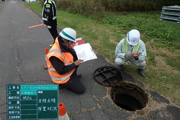 公共下水道管渠調査業務委託